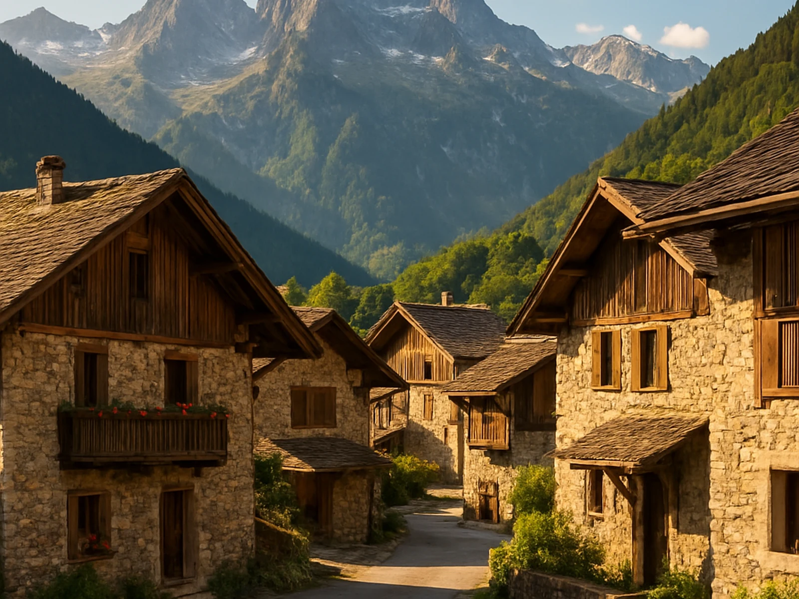 Montriond, Haute-Savoie Alps, France